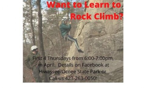 4/1 Learn to Climb in April Event by Hiwassee Ocoee State Park