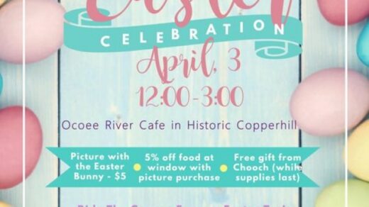 4/3 Easter Celebration Ocoee River Cafe Copperhill, TN