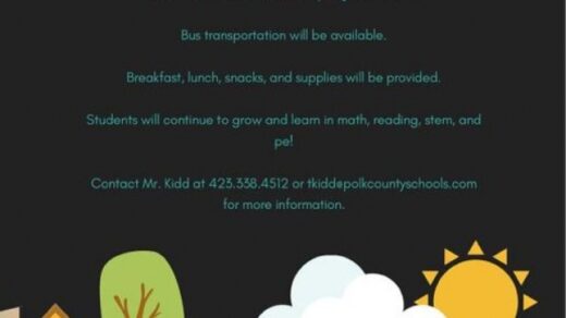 South Polk Elementary Summer School Dates Set