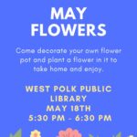 5/18 May Flowers at West Polk Public Library Benton, TN