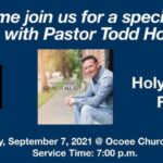 9/7 One Night Service with Todd Hoskins Ocoee, TN