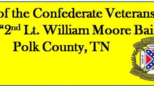 6/29 William Moore Bain SCV Camp Monthly Meeting Ocoee, TN