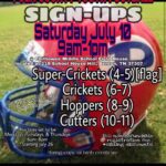 7/10 Polk County Youth Football Sign-ups Benton, TN