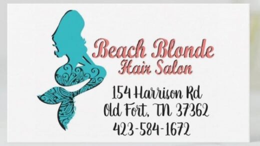 7/27 – 8/5 Beach Blonde Hair Salon Back to School Haircut Sale Old Fort, TN