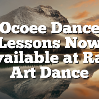 Ocoee Dance Lessons Now Available at Raw Art Dance