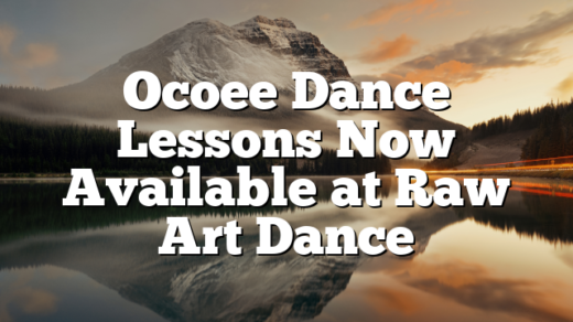 Ocoee Dance Lessons Now Available at Raw Art Dance