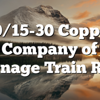10/15-30 Copper Company of Carnage Train Ride