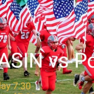 8/20 Copper Basin High School Football Game Basin vs Polk