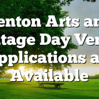 Benton Arts and Heritage Day Vendor Applications are Available