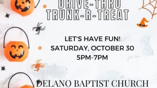 10/30 Drive Thru Trunk-R-Treat Delano Baptist Church