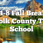 10/4-8 Fall Break of Polk County TN Schools