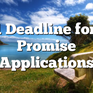 11/1 Deadline for TN Promise Applications