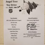 11/30 Angel Tree Toy Drive Deadline Polk County High School