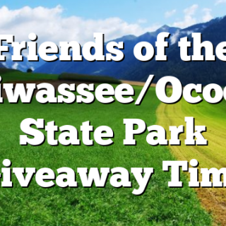 Friends of the Hiwassee/Ocoee State Park Giveaway Time