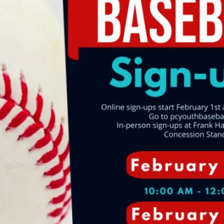 2/19 Polk County Little League Baseball Sign-ups Benton, TN