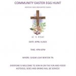 4/9 Community Easter Egg Hunt Sugarloaf Benton, TN