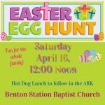 4/16 Benton Station Baptist Church Egg Hunt