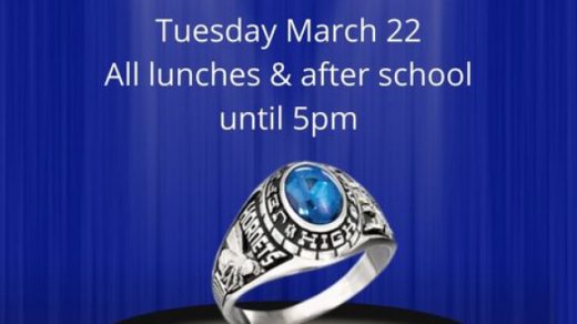 3/22 PCHS Class Ring Order Day