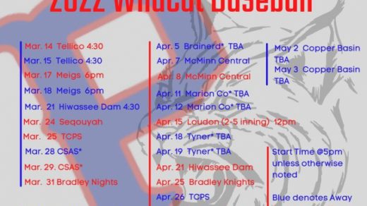 3/31 Wildcat Baseball Home Game with Bradley Nights PCHS