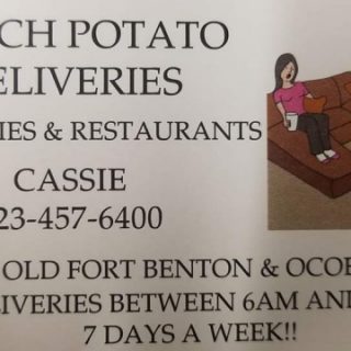 Couch Potato Deliveries Now Taking Orders Benton & Ocoee, TN