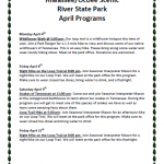 4/9 Hiwassee/Ocoee State Park Snakes of TN Program Delano, TN