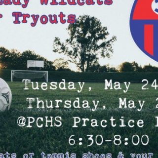 5/24 & 26 PCHS Lady Wildcats Soccer Tryouts Benton, TN