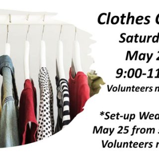 5/28 Delano Baptist Church Clothes Closet