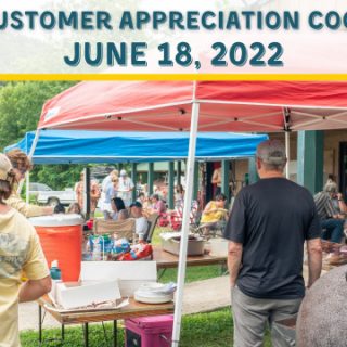 6/18 Customer Appreciation Cookout Lake Ocoee Inn & Marina Inc