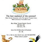 6/11-12 Blue Ridge Temple Baptist Church VBS Old Fort, TN