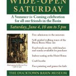 6/4 Wide Open Saturday in the Basin