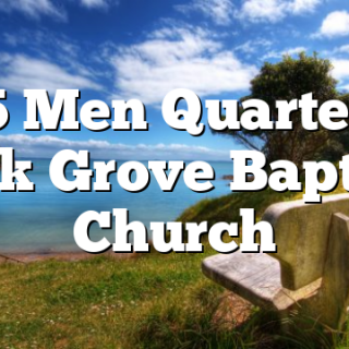 6/5 Men Quartet at Oak Grove Baptist Church