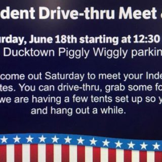 7/2 (date change) Independent Drive-thru Meet & Greet Ducktown, TN