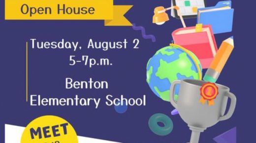 8/2 Benton Elementary School Open House