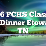 8/16 PCHS Class of 69 Dinner Etowah, TN