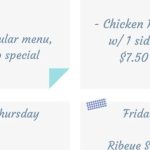 8/23-26 Cotton’s Place “The Station” Specials Benton, TN