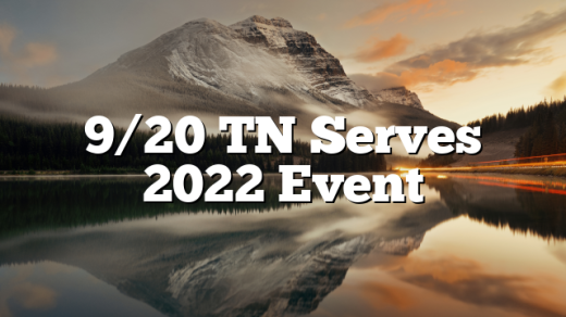 9/20 TN Serves 2022 Event