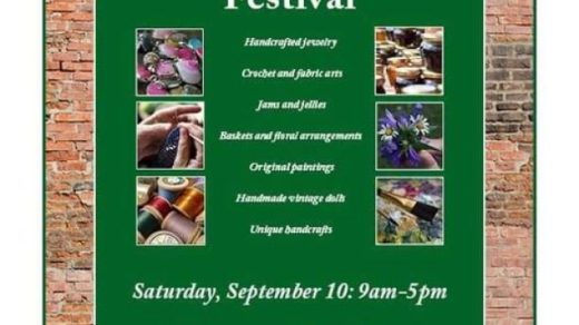 9/10 Sixth Annual Fall Arts & Crafts Festival Ducktown, TN
