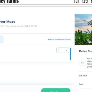 9/8 Ocoee Valley Farms River Maze 1/2 Price Ticket Sale Ends
