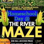 10/11 Homeschool Day @ The River Maze Hosted by Polk County Homeschool Network