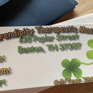 Serendipity Therapeutic Massage LLC Gift Certificate Sale Benton, TN