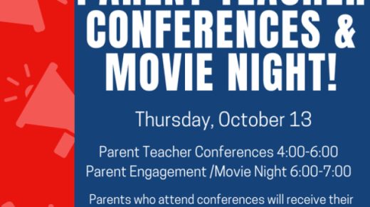 10/13 CMS Parent Teacher Conferences & Movie Night Benton, TN