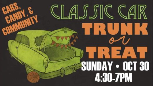 10/30 Classic Car Trunk or Treat Beech Springs Baptist Church