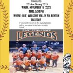 11/12 East Tennessee Legends Tryouts Benton, TN