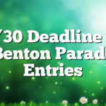 11/30 Deadline for Benton Parade Entries