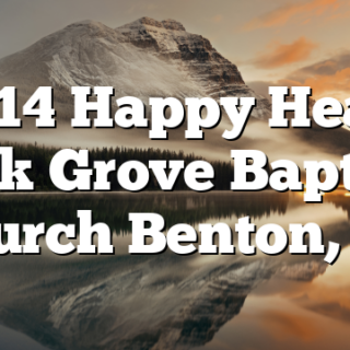 12/14 Happy Hearts Oak Grove Baptist Church Benton, TN