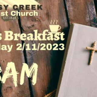 2/11 Mens Breakfast Greasy Creek Baptist Church Reliance, TN