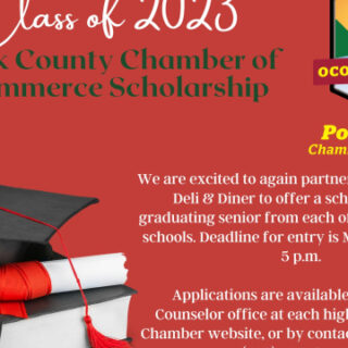3/24 Polk County Chamber of Commerce Scholarship Deadline
