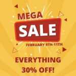 2/9-11 The Country Bargain Shop MEGA SALE Benton, TN