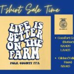 3/1 Polk County FFA T-shirt Sale Deadline