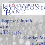3/5 Lee University Symphonic Band Ocoee, TN